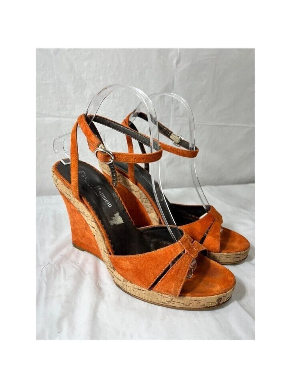 Franco Barbieri Italy Women's Wedge Sandal Platform Boho size 9.5